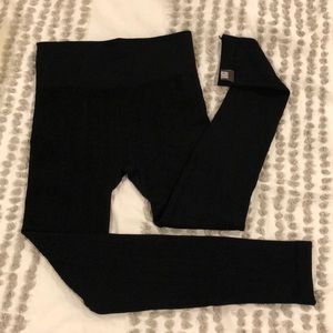 Muk Luks Fleece Lined Knit Tights